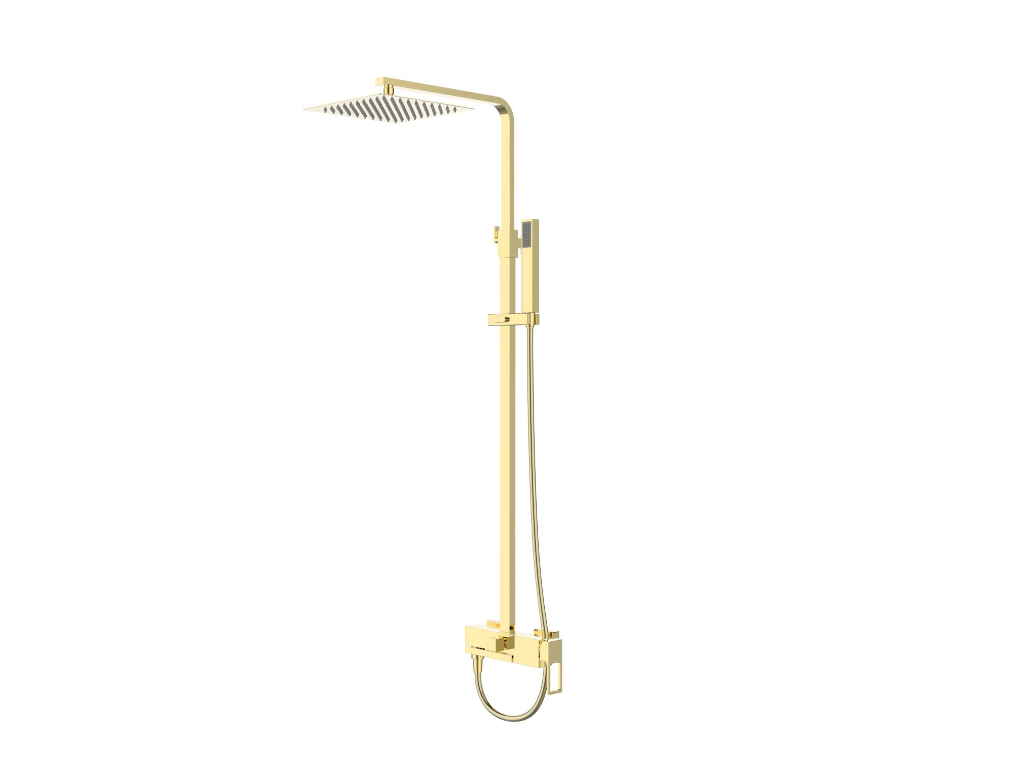 Душевая стойка LUCE LUC-VSCM-ORO BelBagno